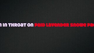 Goth Bimbo Gives Sloppy Handlebar Deepthroat With Epic Pigtail Throatpie