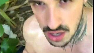 I ate a stranger masturbating on the trail