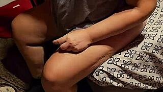 creampie pregnant wife gaping oozing cum in milf sex