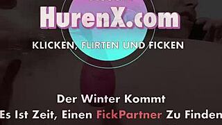 Horny German Teen Masturbates Her Tight Ass Anal Style