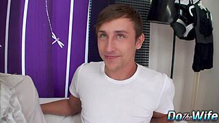 Cuckold Troubled Watching Wife Bibi Fox Ride Another Man!