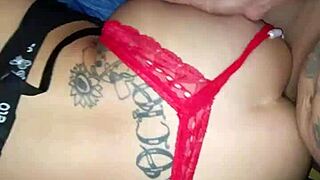 homemade sex video in a casual setting.