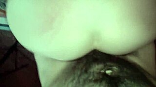 Stepbrother Lapijarg thrusts 20 cm cock deep into Latina's big pussy from POV