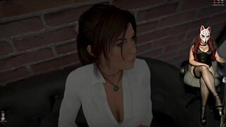 Croft Adventures: Milf In Black Bikini Gets Fucked Outdoors!