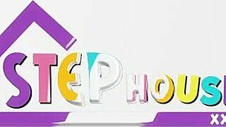 Step Dad Returns For Wet Bisexual Threesome.