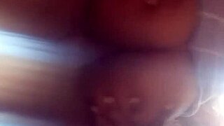 ebony sits on monster cock ass up?