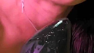 I stretched my brunette ass using huge anal sex toys