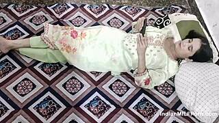 Indian Stepsister Watches Porn While Fucked Hard by Stepbrother