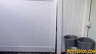 little amateur ho rides my cock after shoving dick in tiny 18+ mouth