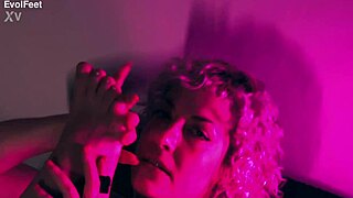 To queens slikker fødder intenst