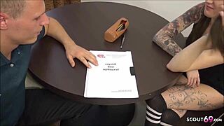 schlankes deutsches tattoo teen 18+ vom chef im hotel ao gefickt