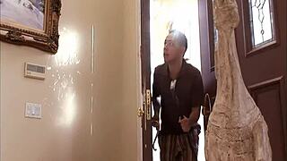 Blonde Big Tits Mom Fucked Hard in Doggystyle Action