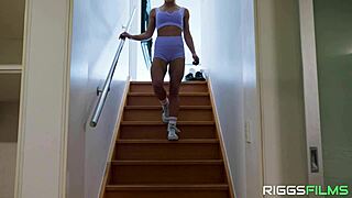 Fitness Model Intensely Fucks Personal Trainer