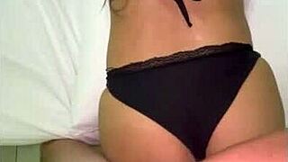 Curvy milf gets her pussy fucked doggystyle by monster cock