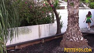 little amateur ho rides my cock after shoving dick in tiny 18+ mouth