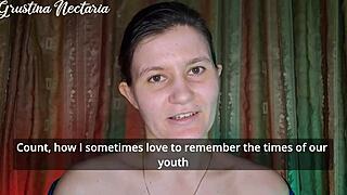 The countess sucked her secret lover's big dick at the social event.