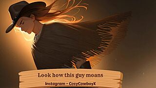 Watch This Guy's Intense Moaning Session With Boyfriend Nearby