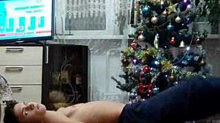 happy new year with skinny boy