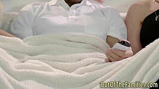 Stepmom Observes Teen Activity and Receives Attention