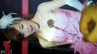 Hey, ever seen me cum hard on Tiffany Lady Marmalade's lingerie?