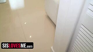 Sexually Frustrated Stepsiblings Eat Out Each Other Out During Quarantine