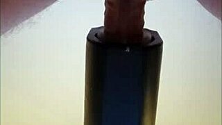getting milked with remote sextoy in pov cumshot