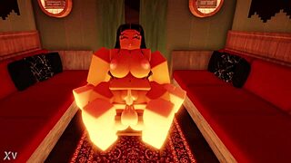 Slutting out a friend with raw intensity