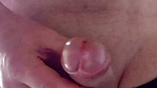 mark bored with homemade facial cumshot close up