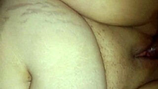Fat slut girlfriend begs for deep anal creampie, assfucking to orgasm