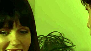 Physics Student Rides Hard On In Retro Stockings