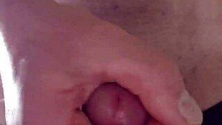 mark bored with homemade facial cumshot close up