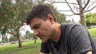 I play with my friend's girlfriend, riding her in cowgirl and anal