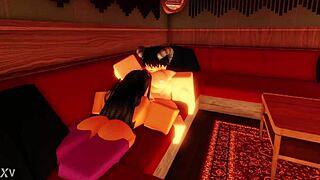 Slutting out a friend with raw intensity