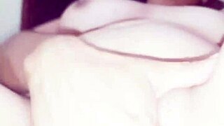 Fingers Deep in Small Vagina, Spilling Milk, Pussy So Wet