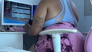 Bbws Embarrassing Farting Moment During Online Gaming!