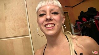 19-Year-Old Catalan Swallows Compulsively In Blowbang!