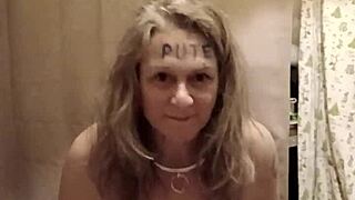 Slave F Performs Erotic Striptease