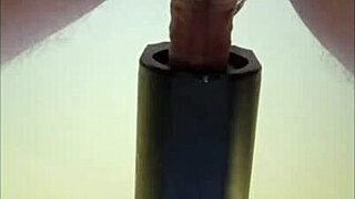 getting milked with remote sextoy in pov cumshot