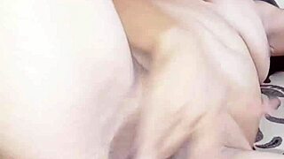 Fingers Deep in Small Vagina, Spilling Milk, Pussy So Wet