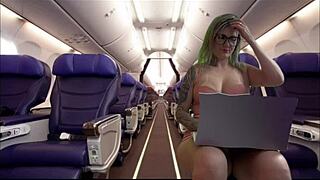 Woman Masturbates on Plane Next to Me