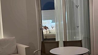 I caught my stepbrother spying on my big ass in thong outdoors