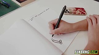 student getting shy anal lesson from teacher at home 😳