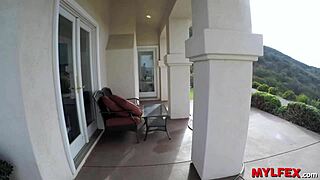 Mylfex features short hair milf stalked