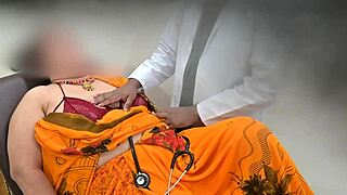 Doctor Checks Patient And Gets Tempted In Hospital