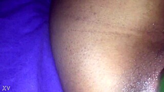 Latina Young Woman Uses Toys For Relaxation