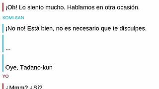 Komi-san Cannot Fornate Subtitle Spanish