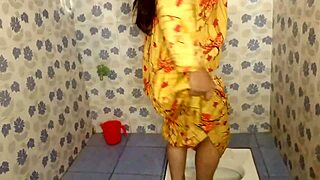 Emotional Viral: Indian Nepali Bhabhi's Public Bathroom Video.