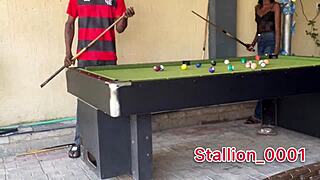 Skinny ebony teen gets rammed by big black cock on bed