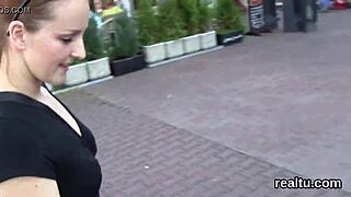 flawless teen teased in shop then pov penetrated