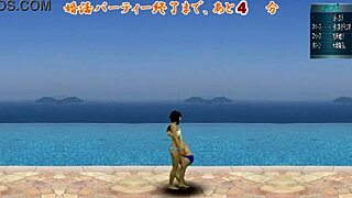 Asian Femdom Ball Kicking Game